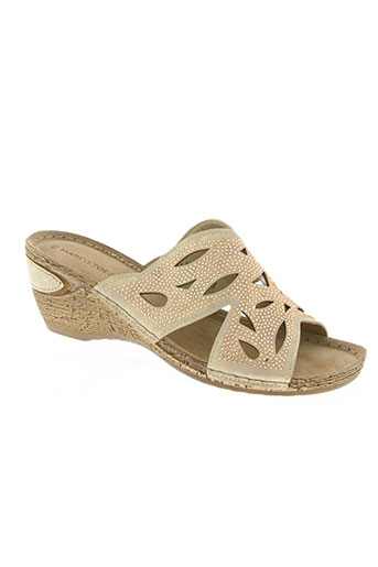 marco tozzi chaussures femme de couleur beige