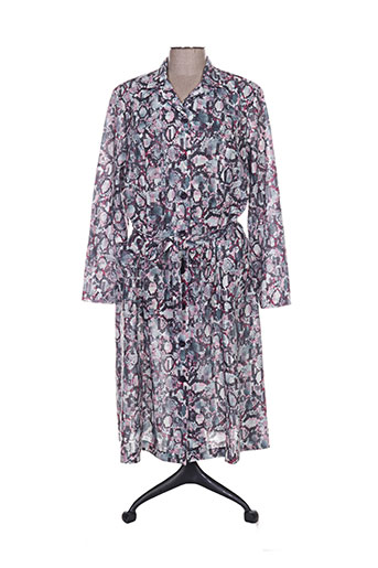 guy dubouis robes femme de couleur gris
