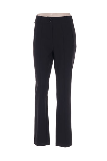 thalassa pantalons femme de couleur noir