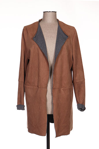 jocavi vestes femme de couleur marron