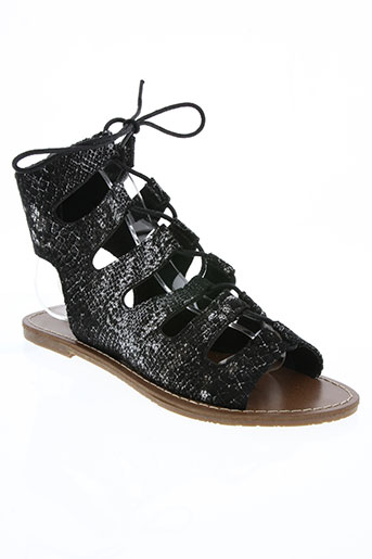 les p'tites bombes chaussures femme de couleur noir