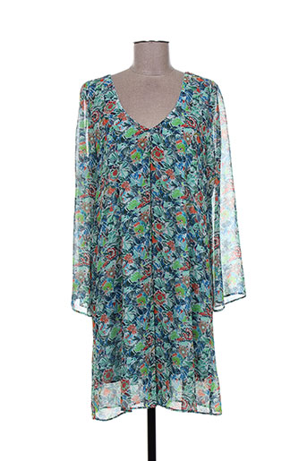 rivieres de lune robes femme de couleur bleu