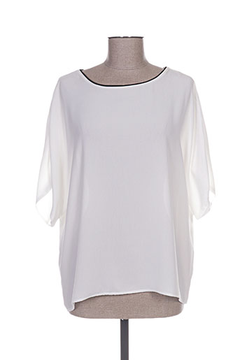 cotton brothers chemises femme de couleur blanc