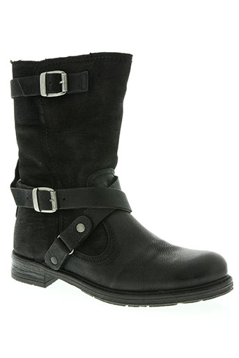 coco et abricot chaussures femme de couleur noir