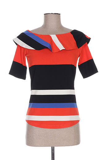 isabel de pedro t-shirts femme de couleur rouge
