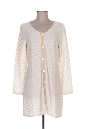 lo! les filles gilets femme de couleur beige