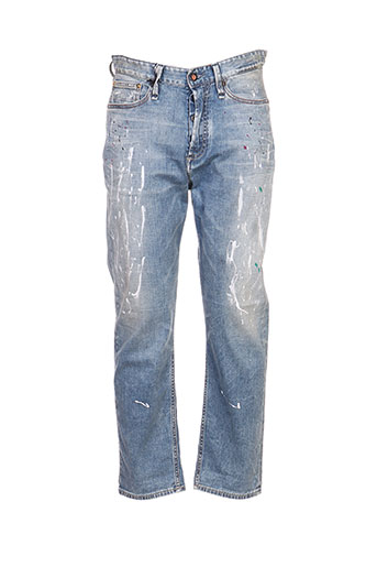denham jeans homme de couleur bleu