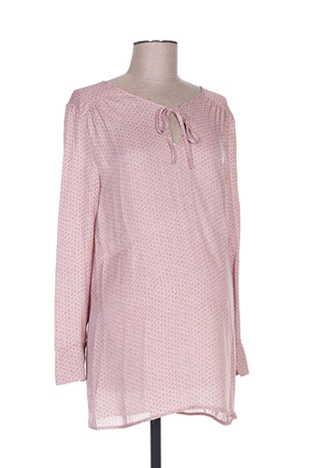 neuf lune chemises femme de couleur rose