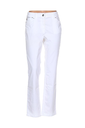 zerres jeans femme de couleur blanc