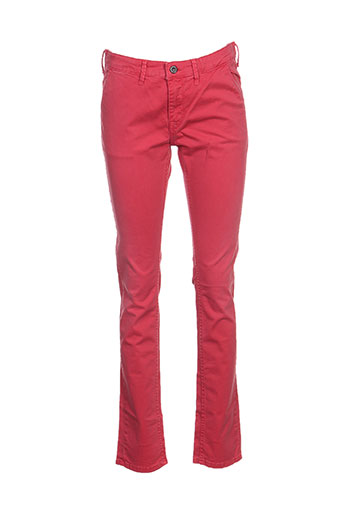 pepe jeans pantalons fille de couleur rose