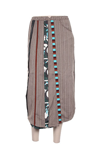 zelti jupes femme de couleur beige