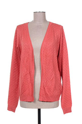 vila gilets femme de couleur orange