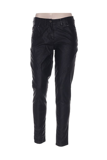 deca pantalons femme de couleur noir