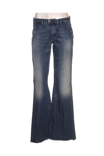 diesel jeans femme de couleur bleu