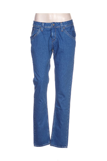 pepe jeans jeans femme de couleur bleu