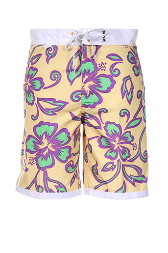 sundek maillots de bain homme de couleur jaune