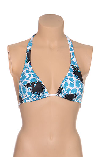 pull in maillots de bain femme de couleur bleu