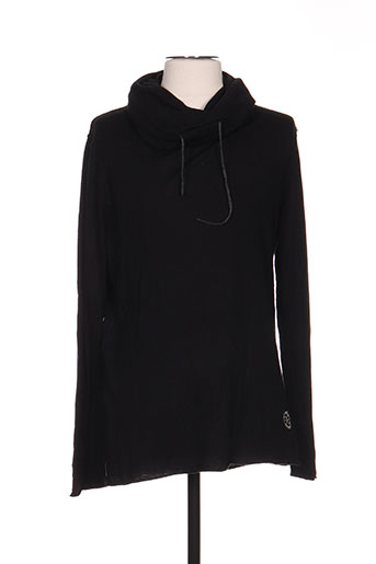 le temps des cerises pulls homme de couleur noir