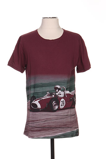 pull in t-shirts homme de couleur rouge