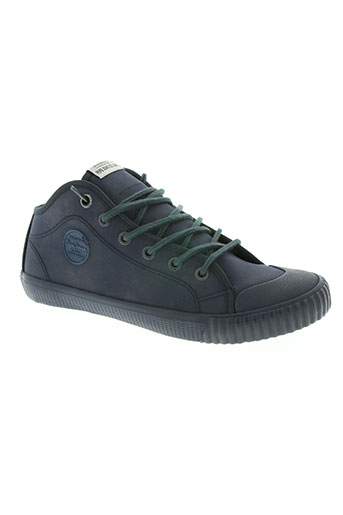 pepe jeans chaussures garçon de couleur bleu