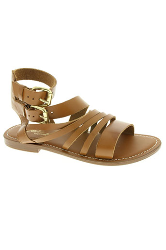 l'atelier tropézien chaussures femme de couleur marron