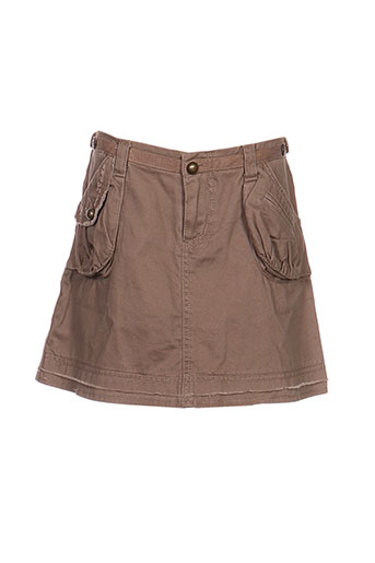 confetti jupes fille de couleur marron