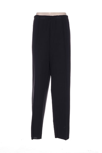 jean delfin pantalons femme de couleur noir