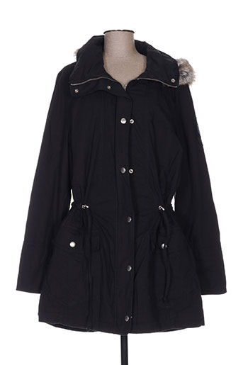 kjbrand manteaux femme de couleur noir