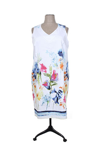 jean delfin robes femme de couleur blanc