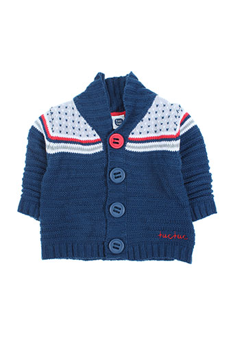 tuc tuc gilets garçon de couleur bleu