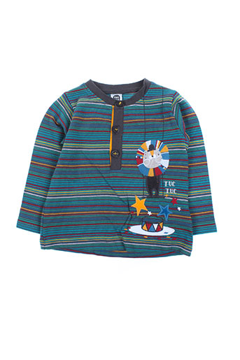 tuc tuc t-shirts garçon de couleur bleu