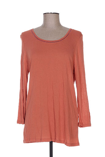 vila t-shirts femme de couleur orange