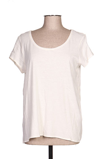 teddy smith t-shirts femme de couleur blanc