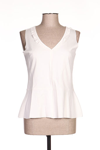 teddy smith t-shirts femme de couleur blanc