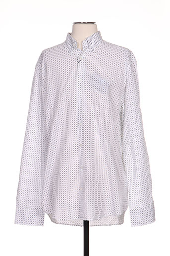 gant chemises homme de couleur bleu
