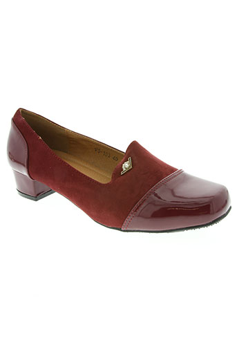 top shoes chaussures femme de couleur rouge
