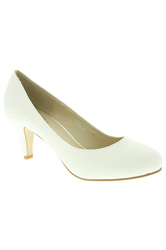 sshoes chaussures femme de couleur blanc