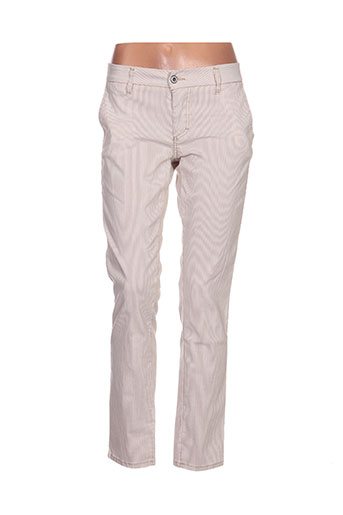 please pantalons femme de couleur beige