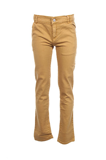 levis pantalons garçon de couleur jaune