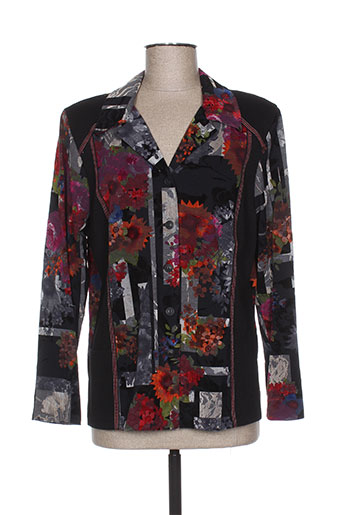 gevana vestes femme de couleur noir