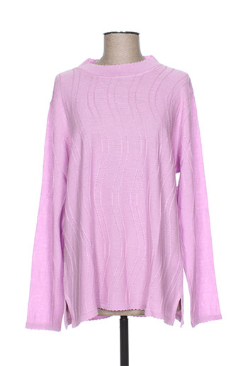 bonneterie creusoise pulls femme de couleur rose