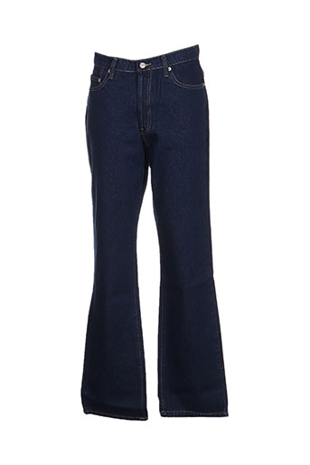 full blue jeans homme de couleur bleu