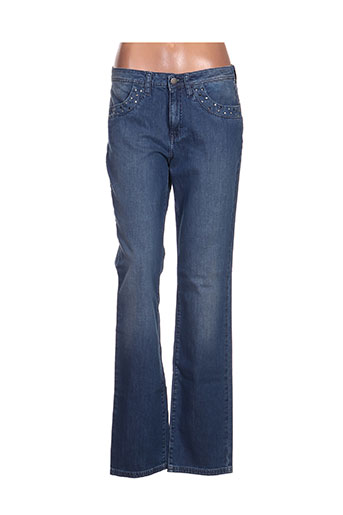 kanope jeans femme de couleur bleu