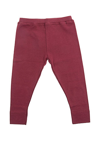 milk on the rocks pantalons fille de couleur rouge