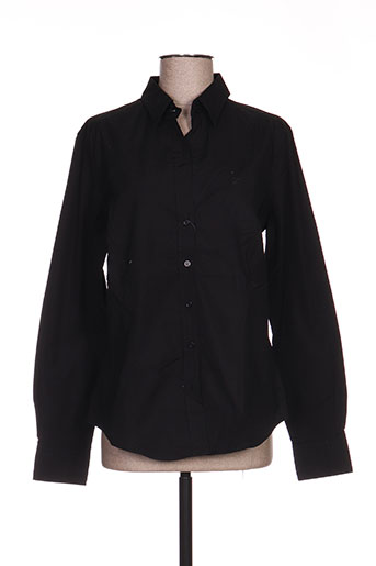 gant chemises femme de couleur noir