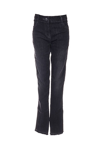 boboli jeans fille de couleur noir