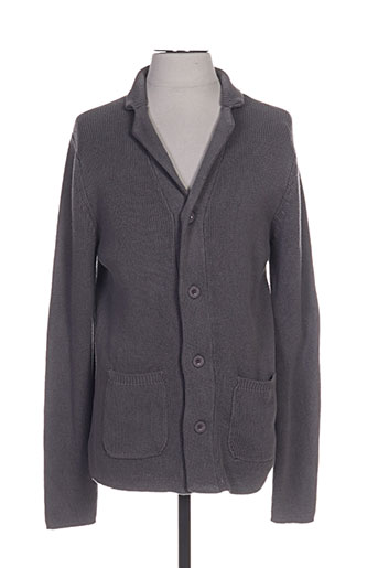 hopenlife gilets homme de couleur gris