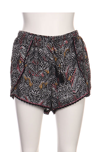 deeluxe shorts / bermudas femme de couleur noir