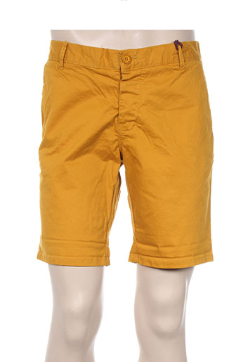 kiliwatch shorts / bermudas homme de couleur jaune