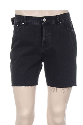 cheap monday shorts / bermudas homme de couleur noir